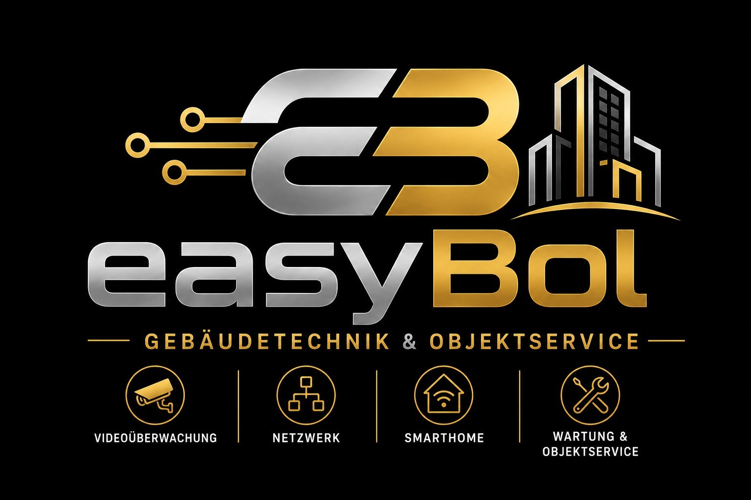 easyBol Gebäudetechnik und Objektservice Logo